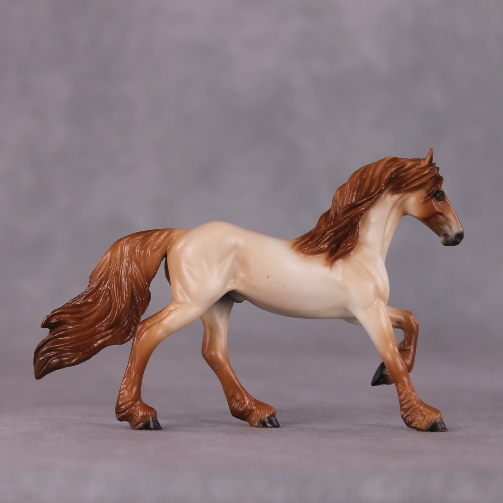 "Rusty" OOAK Friesian Chip By Ellen Robbins SHCF25OS