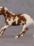 Labrynth OOAK Chestnut Pinto Cutter Custom Chip By Andrea Thomason HS24