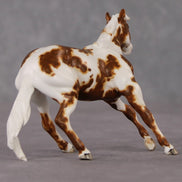 Labrynth OOAK Chestnut Pinto Cutter Custom Chip By Andrea Thomason HS24