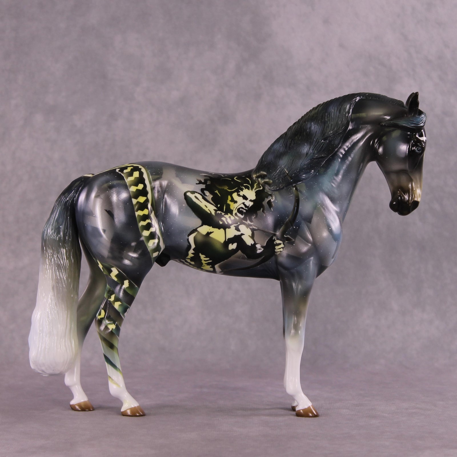 "Perseus" OOAK Glossy Andalusian by Kike Duarte SHCF25OS