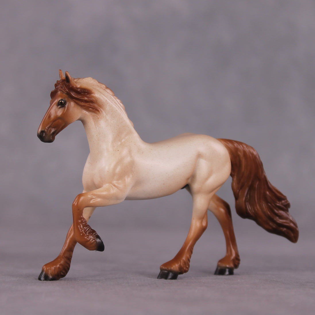 "Rusty" OOAK Friesian Chip By Ellen Robbins SHCF25OS