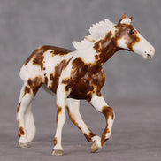 Labrynth OOAK Chestnut Pinto Cutter Custom Chip By Andrea Thomason HS24
