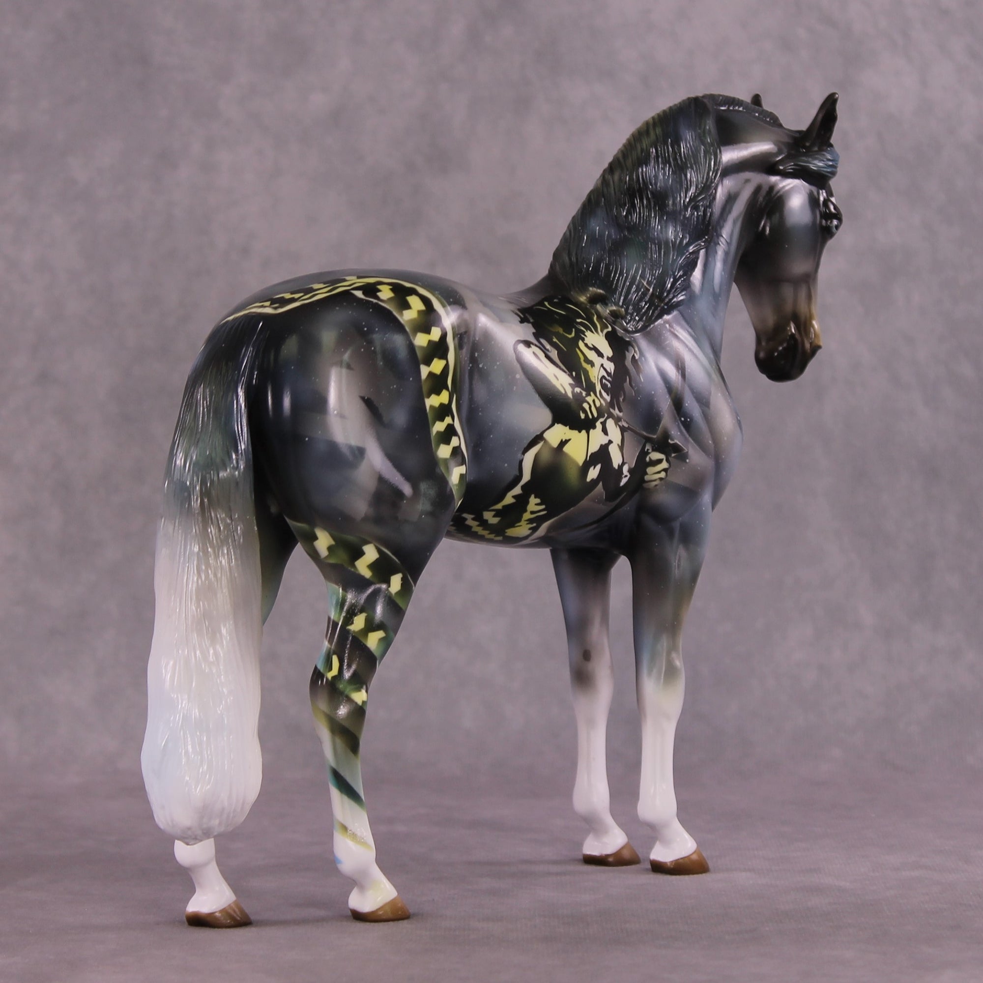 "Perseus" OOAK Glossy Andalusian by Kike Duarte SHCF25OS