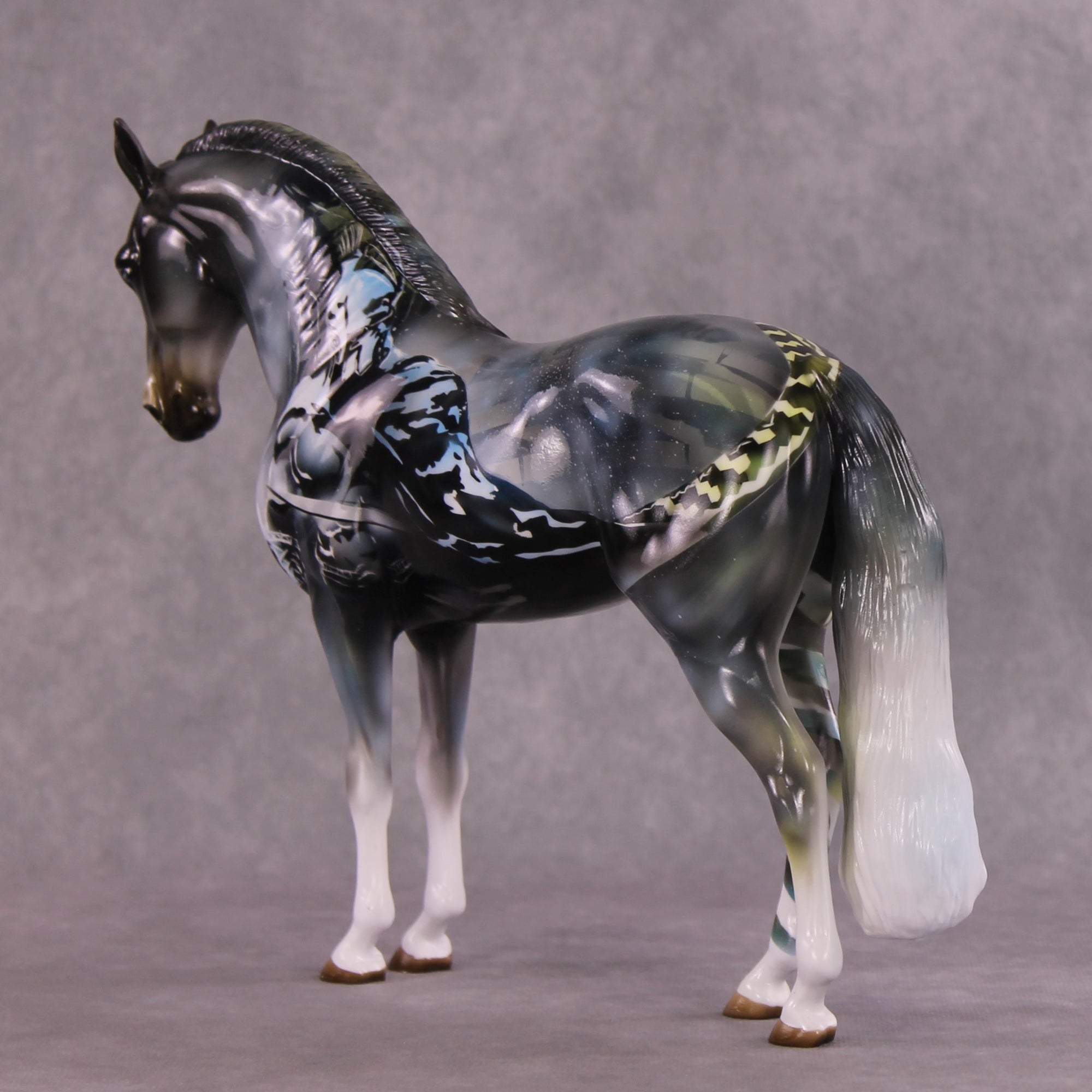 "Perseus" OOAK Glossy Andalusian by Kike Duarte SHCF25OS