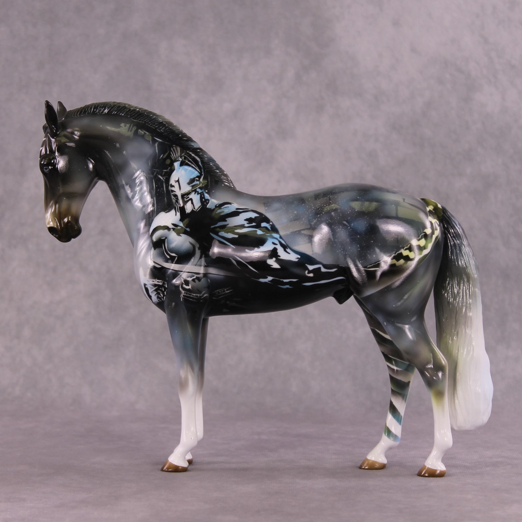 "Perseus" OOAK Glossy Andalusian by Kike Duarte SHCF25OS