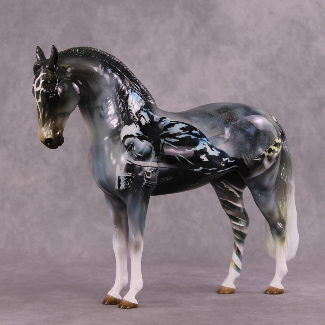 "Perseus" OOAK Glossy Andalusian by Kike Duarte SHCF25OS