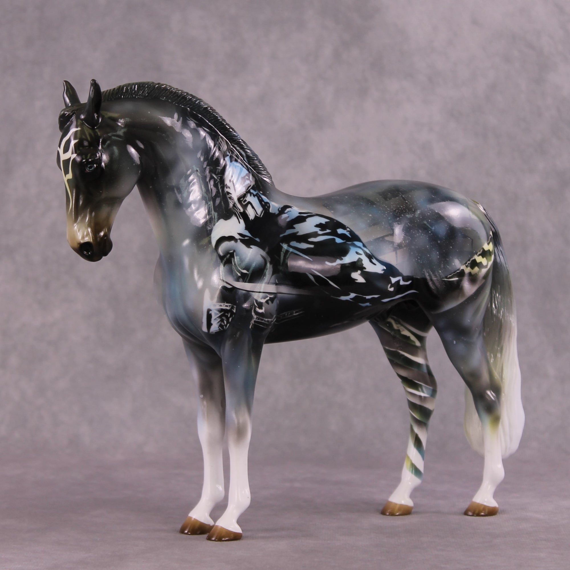 "Perseus" OOAK Glossy Andalusian by Kike Duarte SHCF25OS