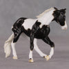 Larmie OOAK Custom Black Pinto Cutter Chip By Andrea Thomason HS24