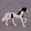 &quot;Everybody Talks&quot; OOAK Friesian Chip by Anna Rieck SHCF25OS