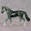 Theo OOAK Green Deco Warmblood Chip By Jamie Adamson HS24