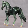 Theo OOAK Green Deco Warmblood Chip By Jamie Adamson HS24