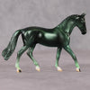 Theo OOAK Green Deco Warmblood Chip By Jamie Adamson HS24