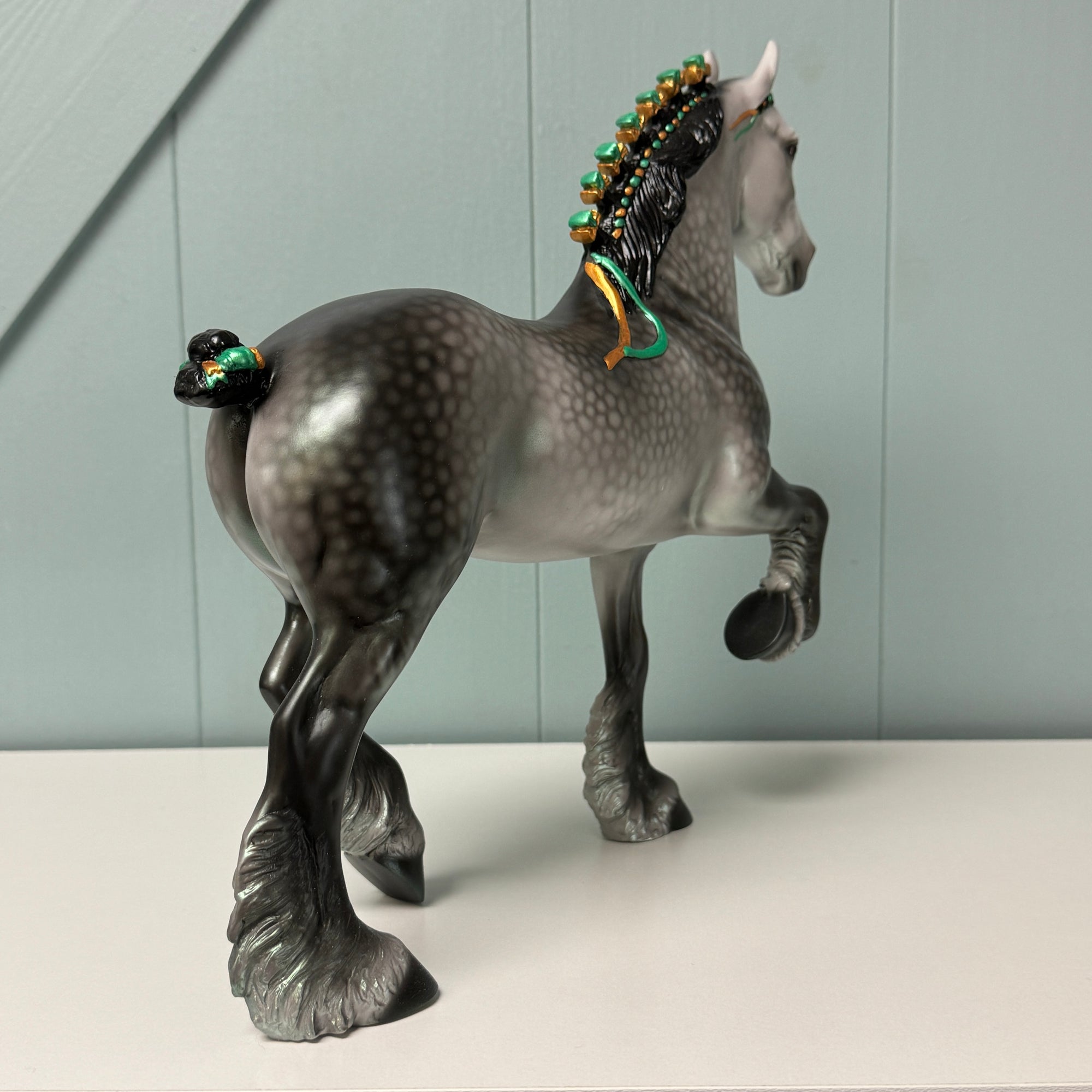 SAMPLE Ceffyl Bertilak Trotting Drafter By Ellen Robbins Sir Gawain and the Green Knight Classic Literature Series 2024 SS624