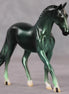 Theo OOAK Green Deco Warmblood Chip By Jamie Adamson HS24