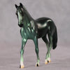 Theo OOAK Green Deco Warmblood Chip By Jamie Adamson HS24