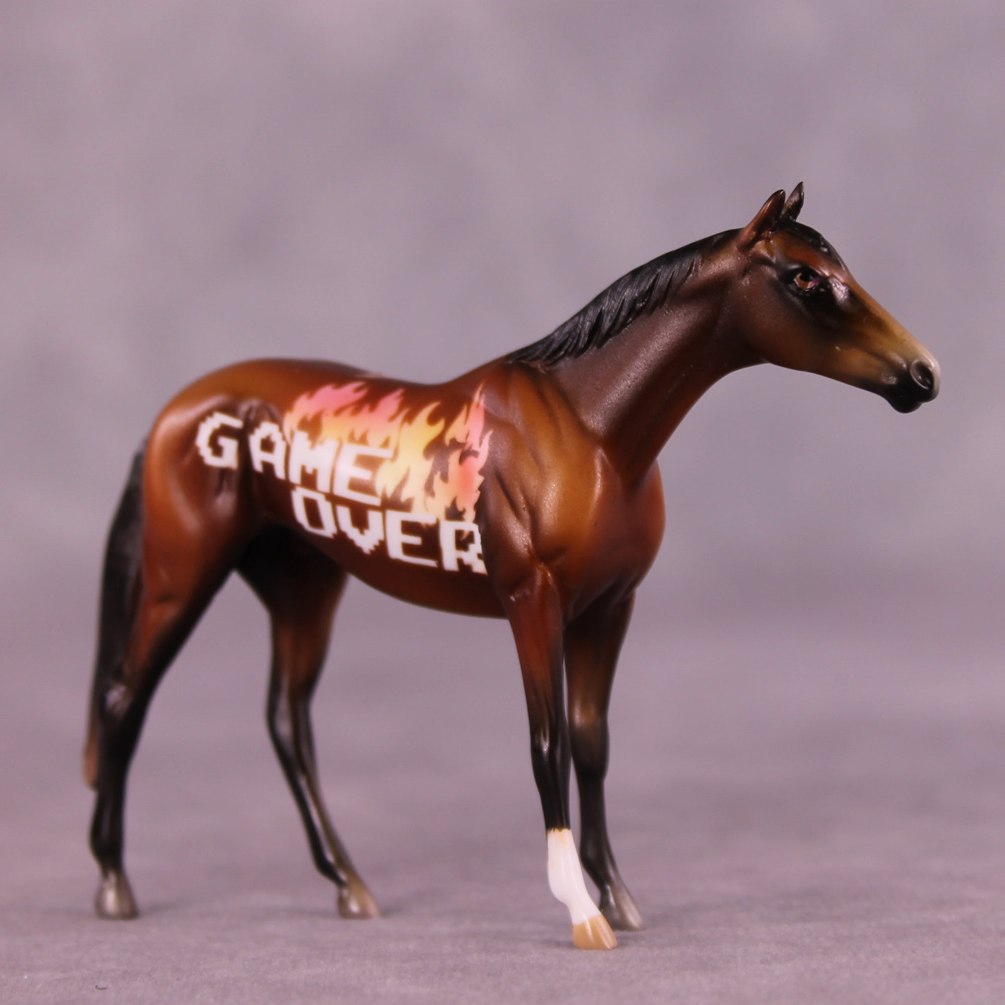 Game Over OOAK Chip Thoroughbred by Kike (Enrique) Duarte SCD25
