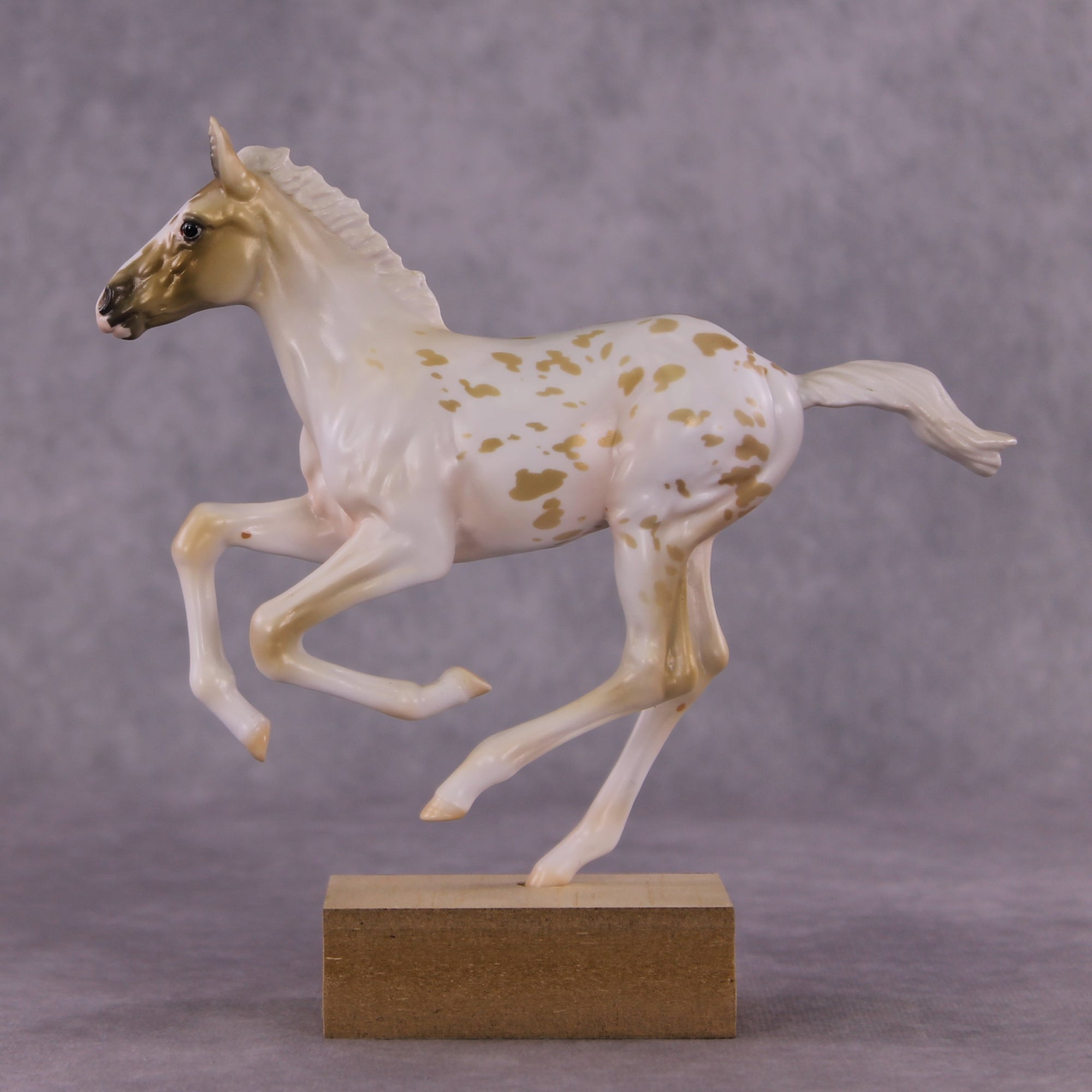 "Aavalanche Effect" OOAK Pimento Foal Blind Bag by Jess Hamill SHCF25