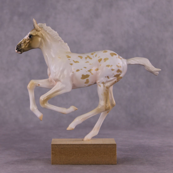 "Aavalanche Effect" OOAK Pimento Foal Blind Bag by Jess Hamill SHCF25