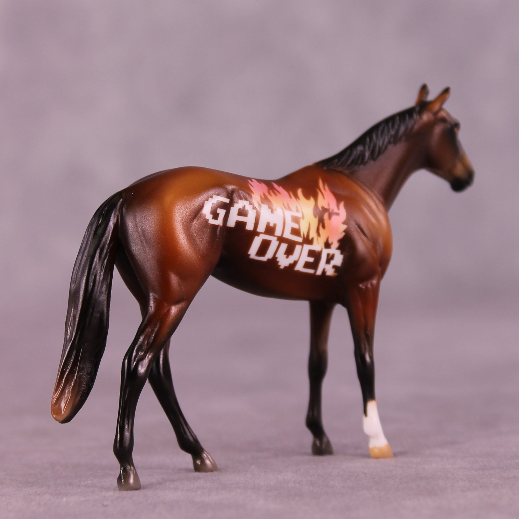 Game Over OOAK Chip Thoroughbred by Kike (Enrique) Duarte SCD25