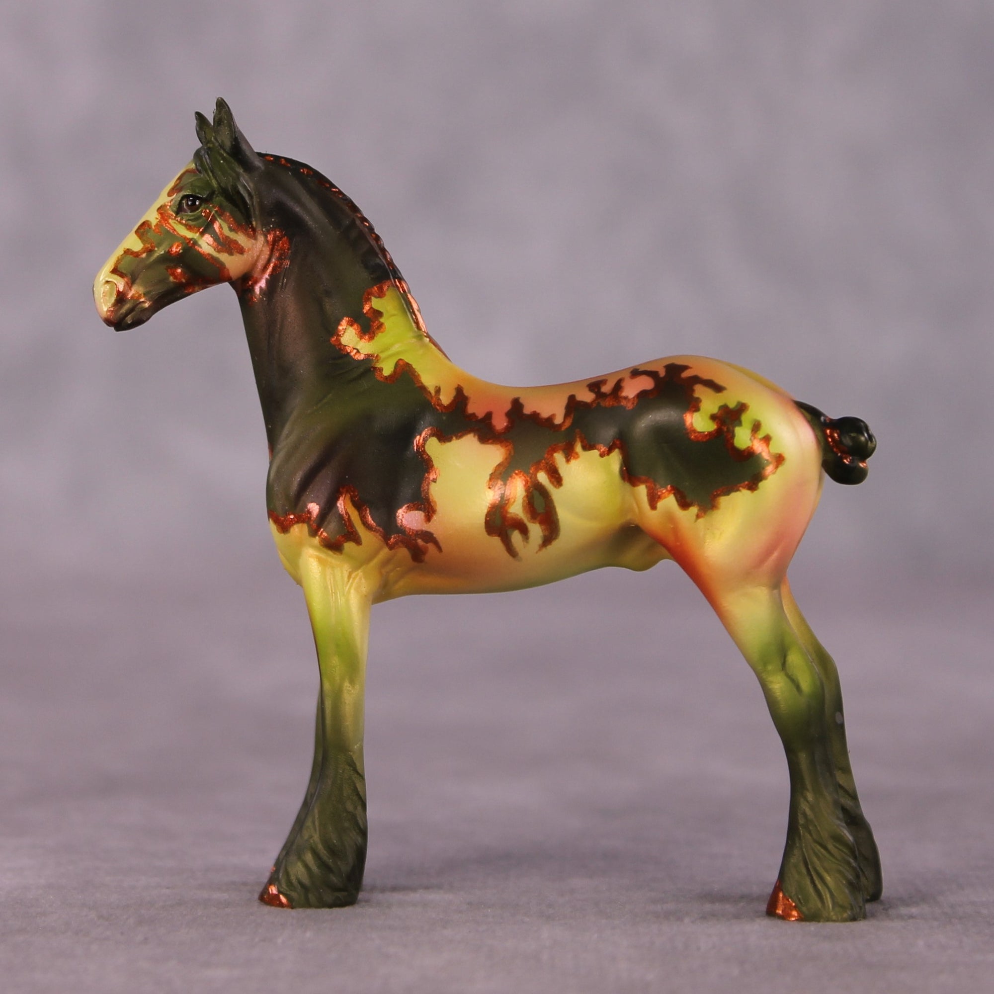 "Virgule" OOAK Draft Chip by Dawn Quick SHCF25