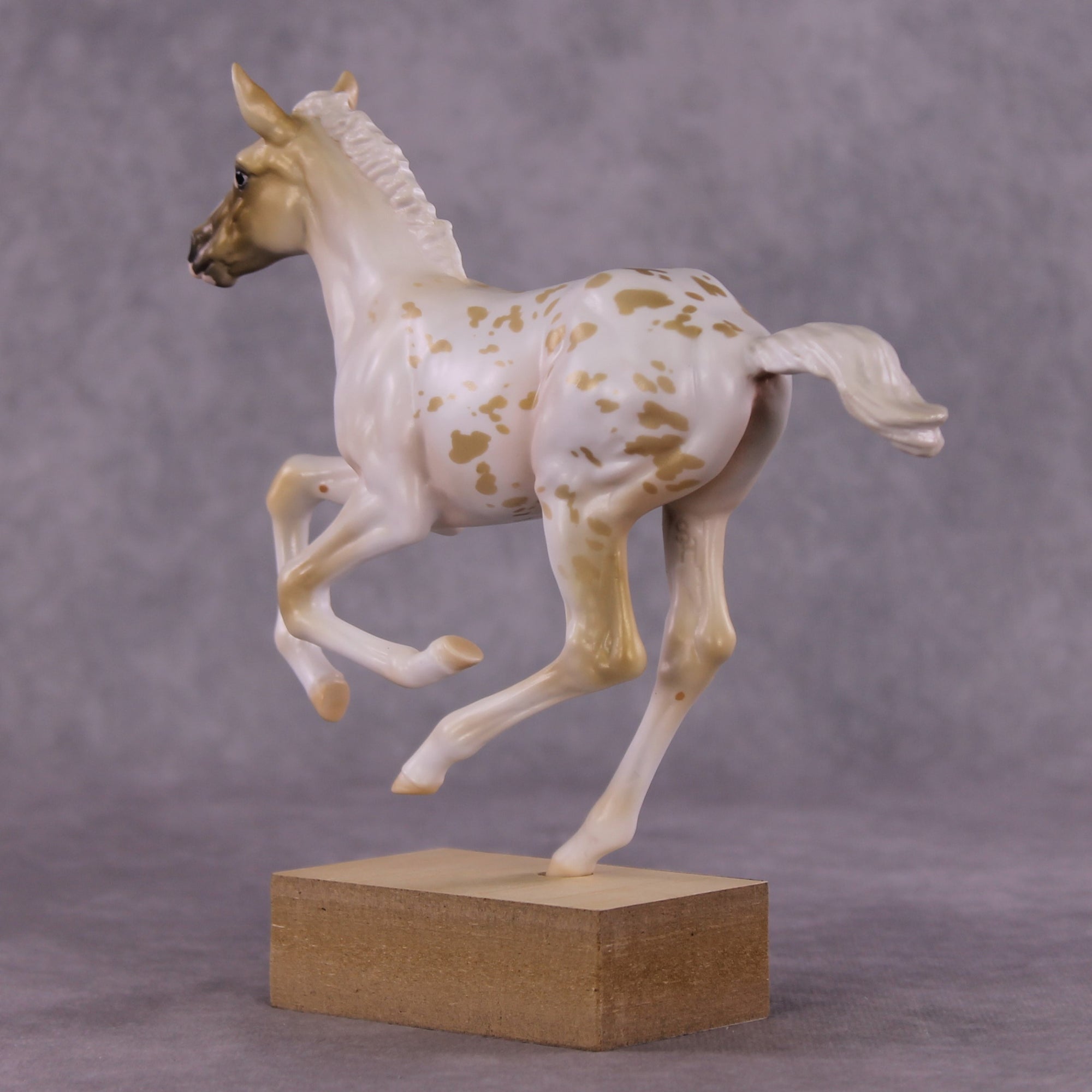 &quot;Aavalanche Effect&quot; OOAK Pimento Foal Blind Bag by Jess Hamill SHCF25