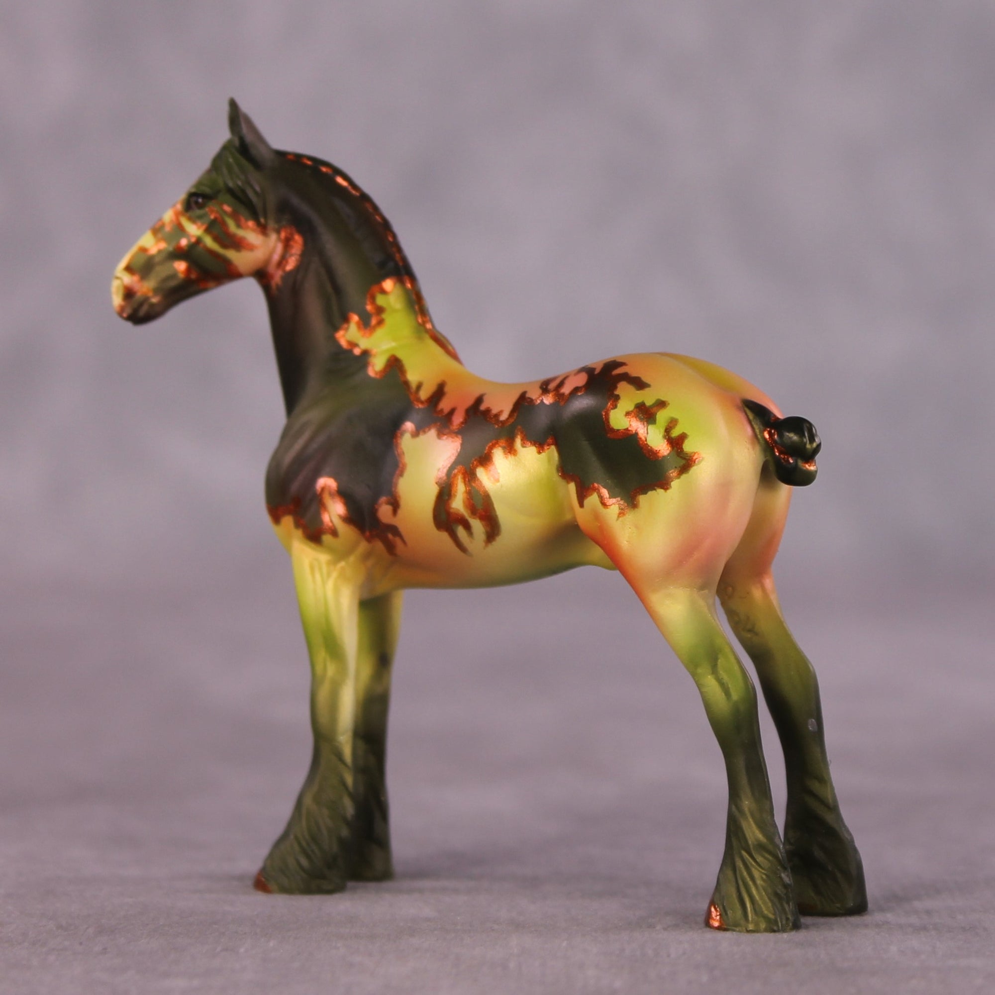 "Virgule" OOAK Draft Chip by Dawn Quick SHCF25