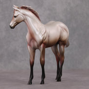 Dorothy OOAK Roan Custom Weanling By Dawn Quick HS24