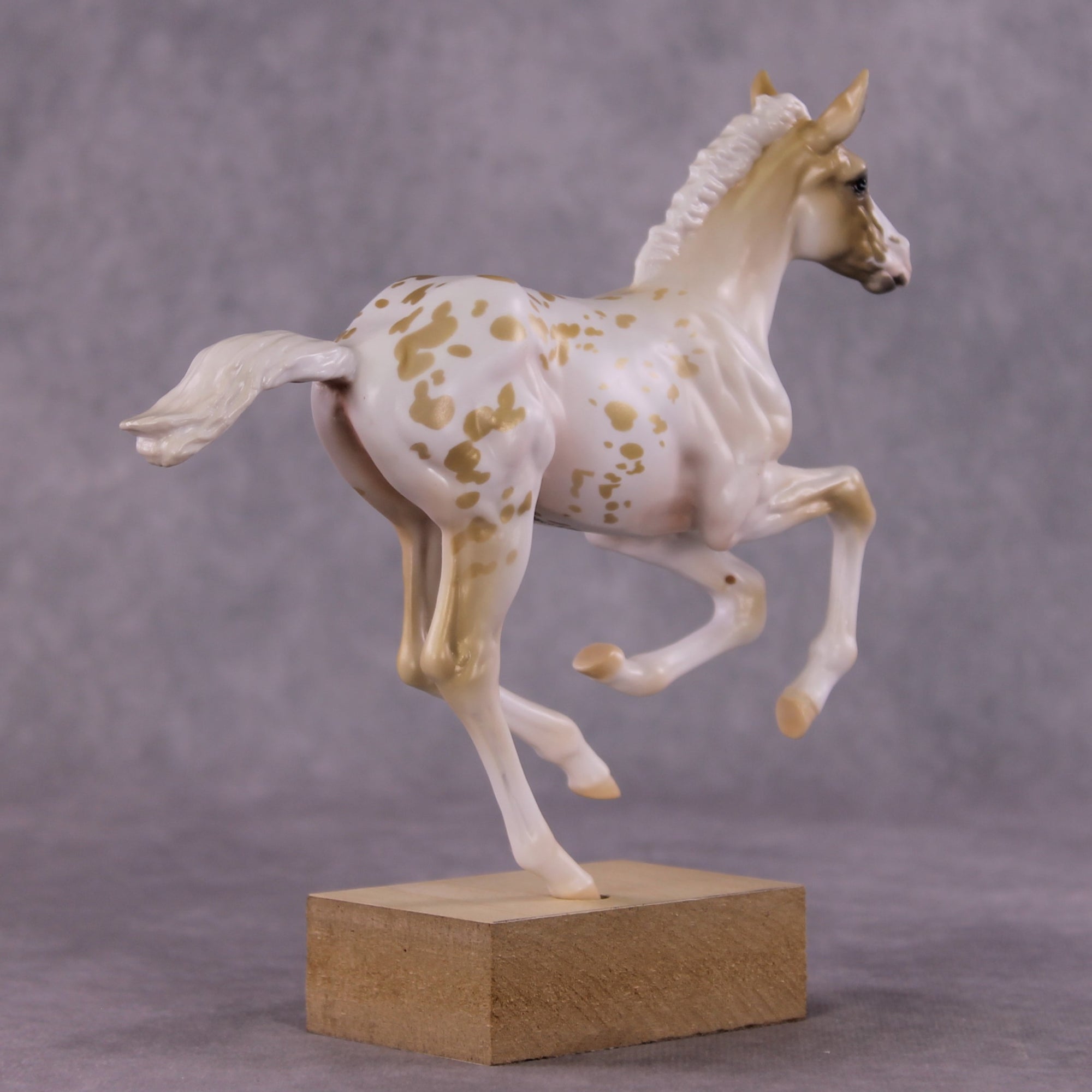 &quot;Aavalanche Effect&quot; OOAK Pimento Foal Blind Bag by Jess Hamill SHCF25