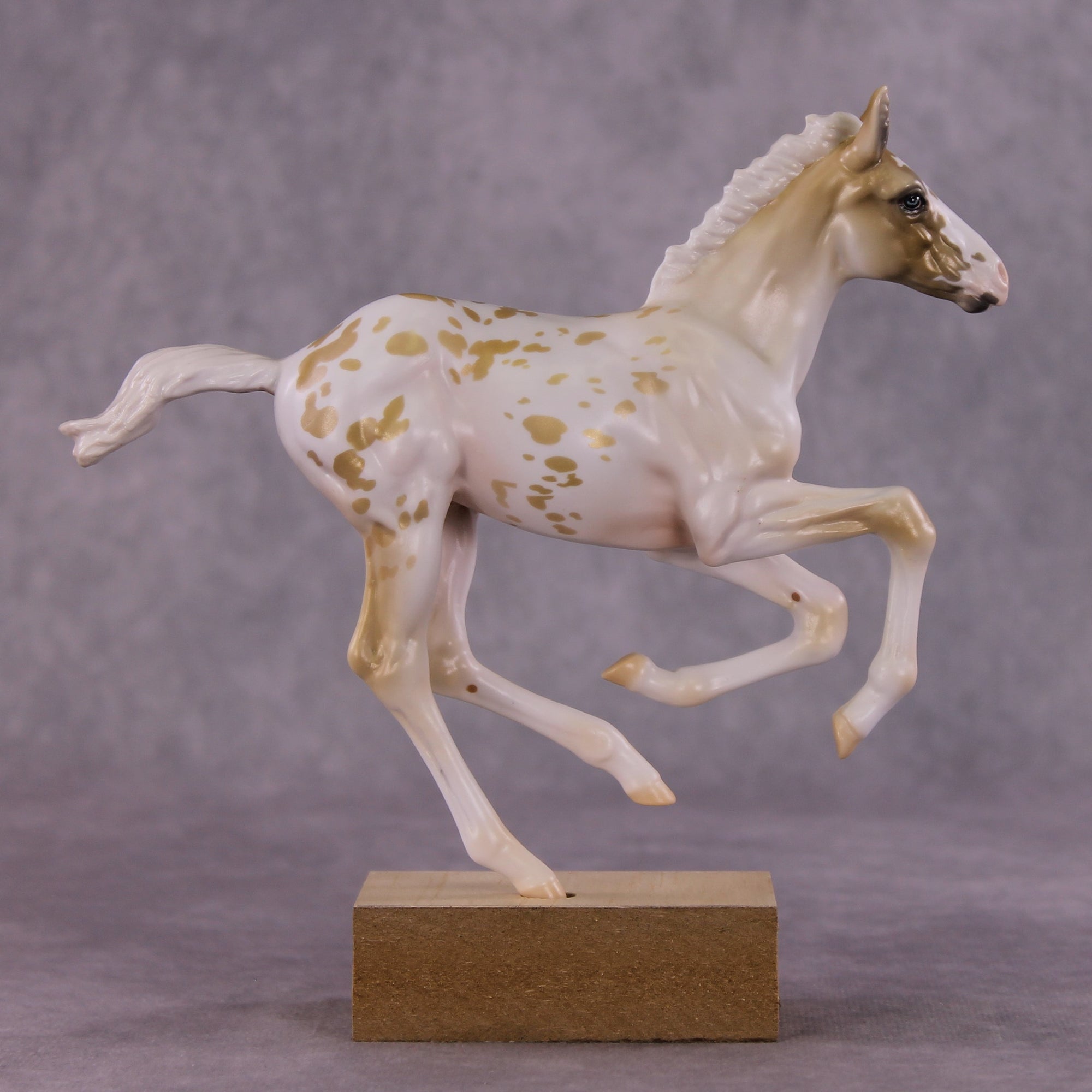 &quot;Aavalanche Effect&quot; OOAK Pimento Foal Blind Bag by Jess Hamill SHCF25