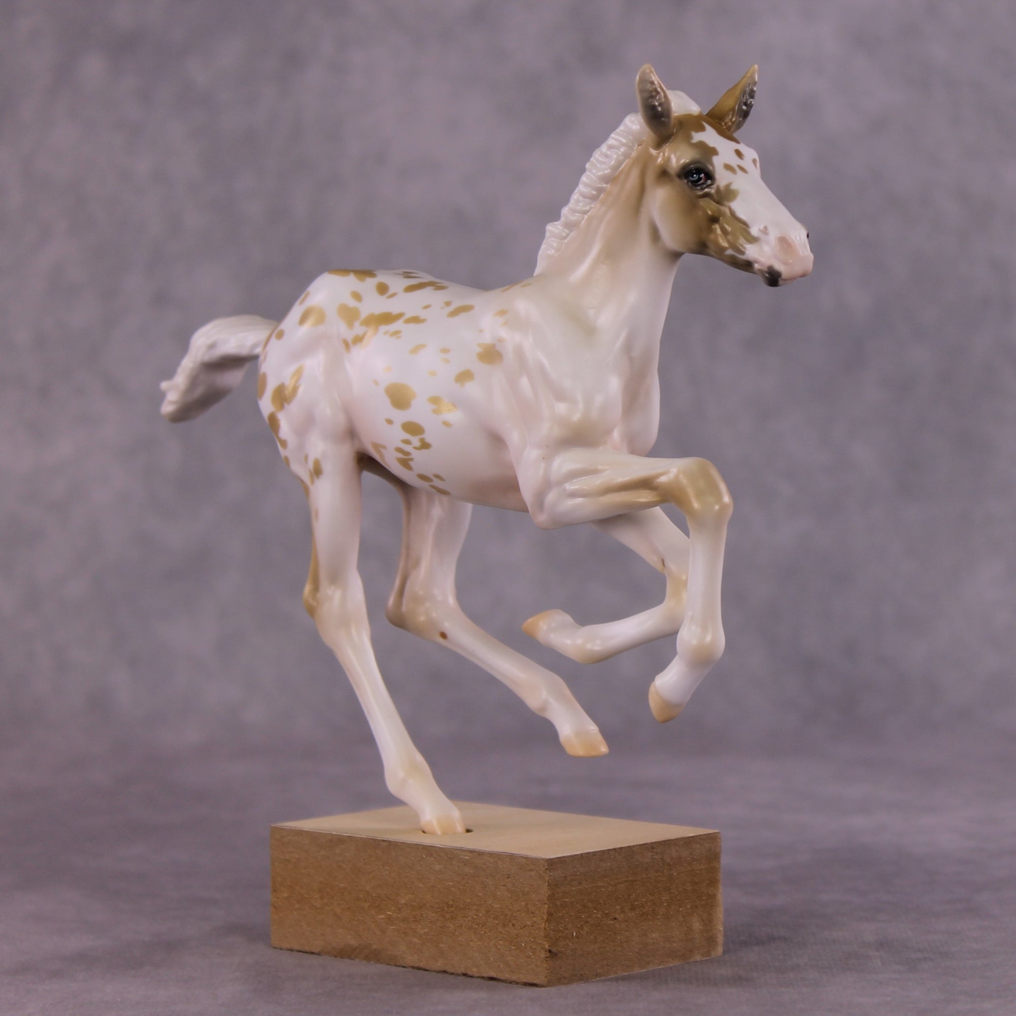 &quot;Aavalanche Effect&quot; OOAK Pimento Foal Blind Bag by Jess Hamill SHCF25