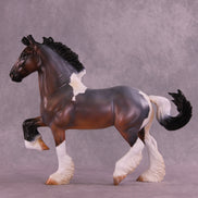 Swanson OOAK FCM Trotting Drafter by Kristen Cermele GS1225