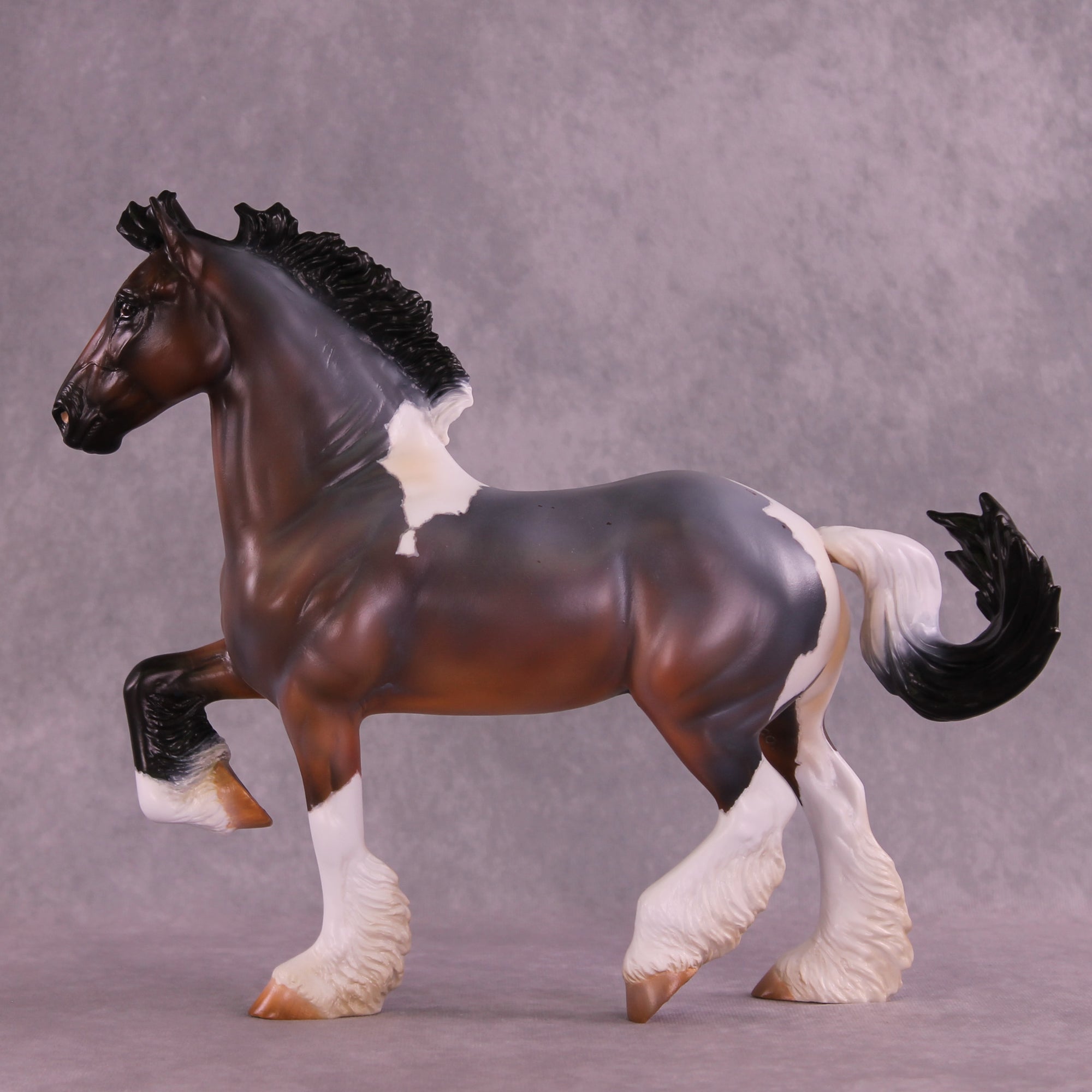 Swanson OOAK FCM Trotting Drafter by Kristen Cermele GS1225