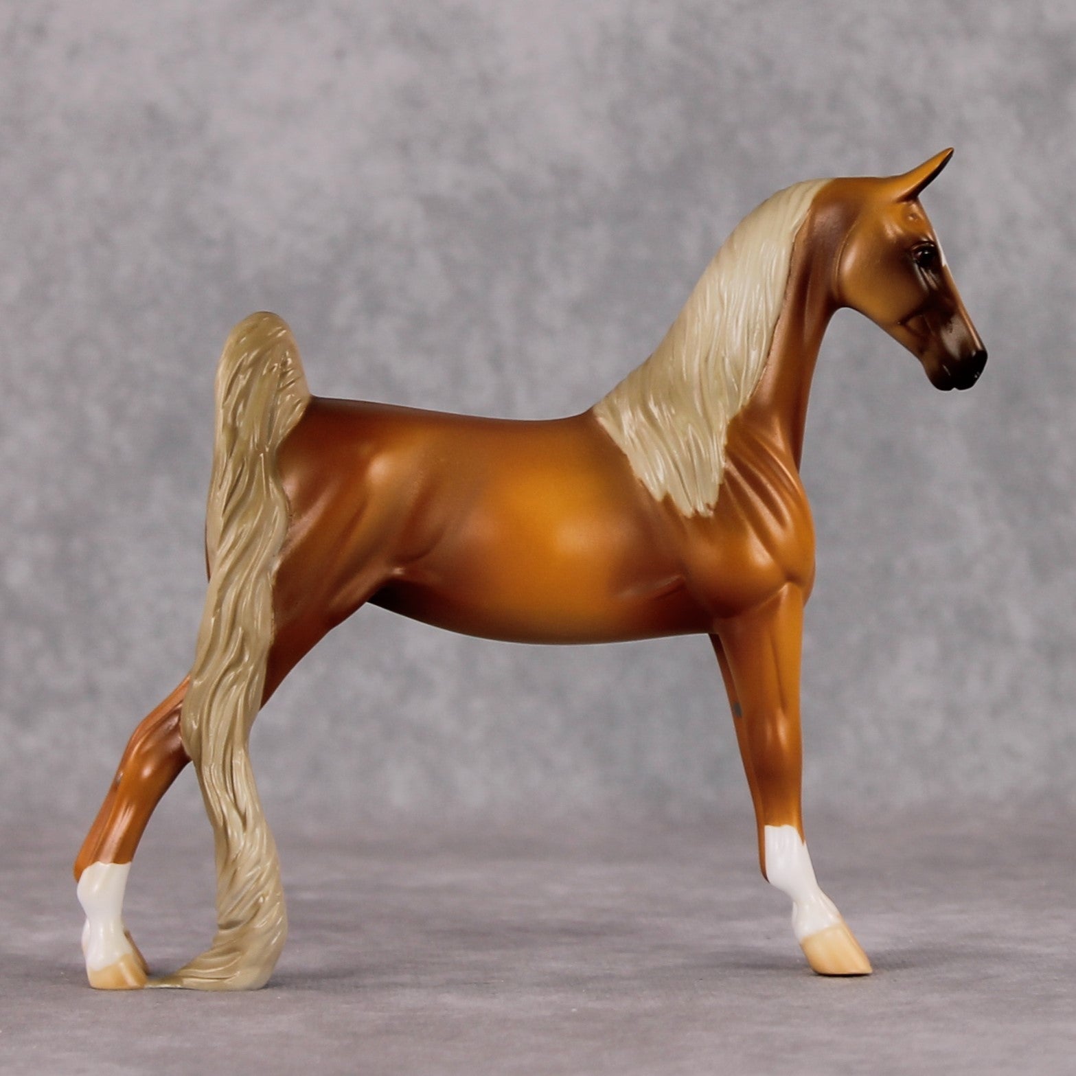 Rebecca OOAK Chestnut Pebble Saddlebred By Jamie Adamson HS24