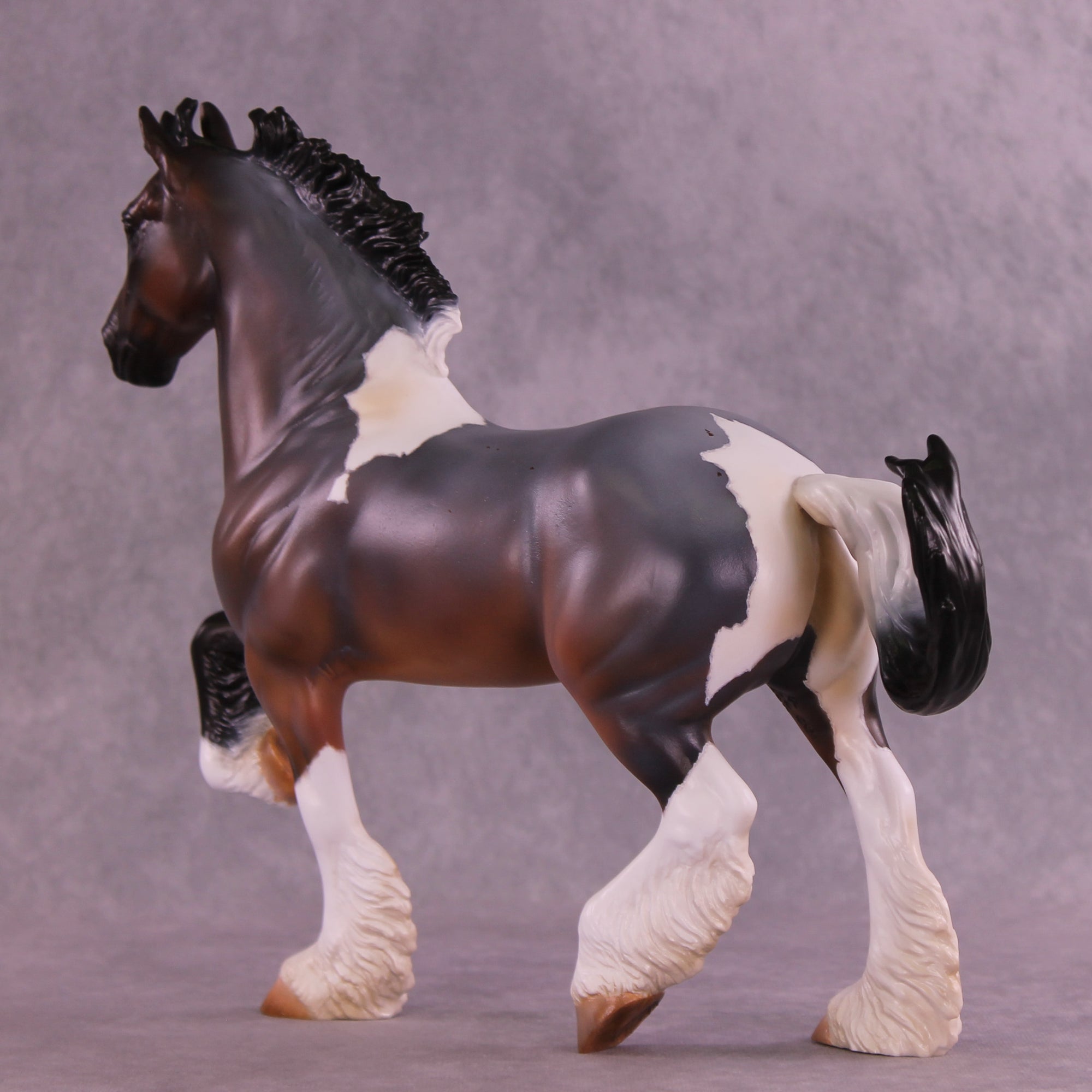 Swanson OOAK FCM Trotting Drafter by Kristen Cermele GS1225