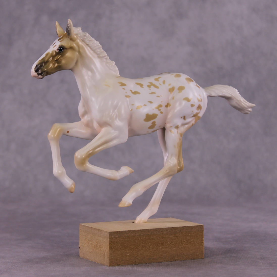 "Aavalanche Effect" OOAK Pimento Foal Blind Bag by Jess Hamill SHCF25