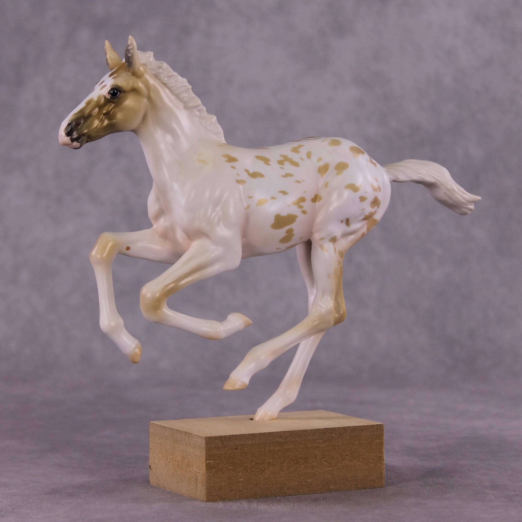 &quot;Aavalanche Effect&quot; OOAK Pimento Foal Blind Bag by Jess Hamill SHCF25