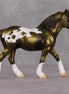 Sway OOAK Gold Appaloosa Pebble Draft By Jamie Adamson HS24