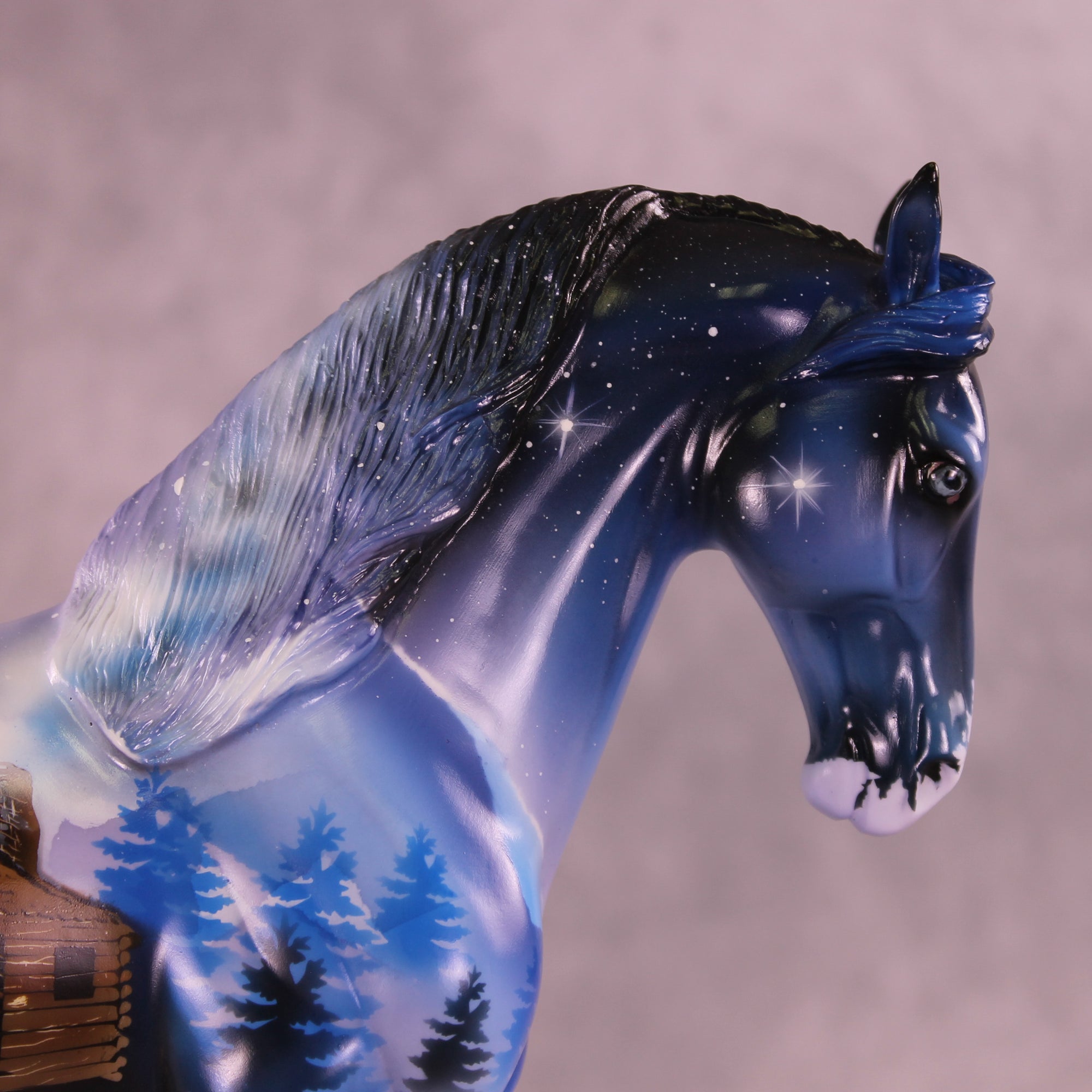 Santa is Coming OOAK FCM Andalusian by Enrique Duarte HS25