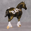 Sway OOAK Gold Appaloosa Pebble Draft By Jamie Adamson HS24