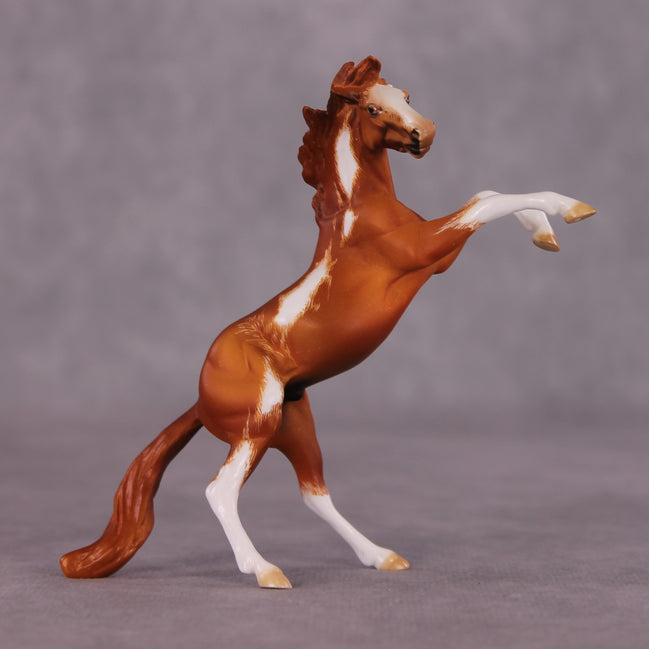 "Asterisk" OOAK Rearing Chip by Dawn Quick SHCF25OS