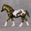 Sway OOAK Gold Appaloosa Pebble Draft By Jamie Adamson HS24