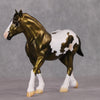 Sway OOAK Gold Appaloosa Pebble Draft By Jamie Adamson HS24