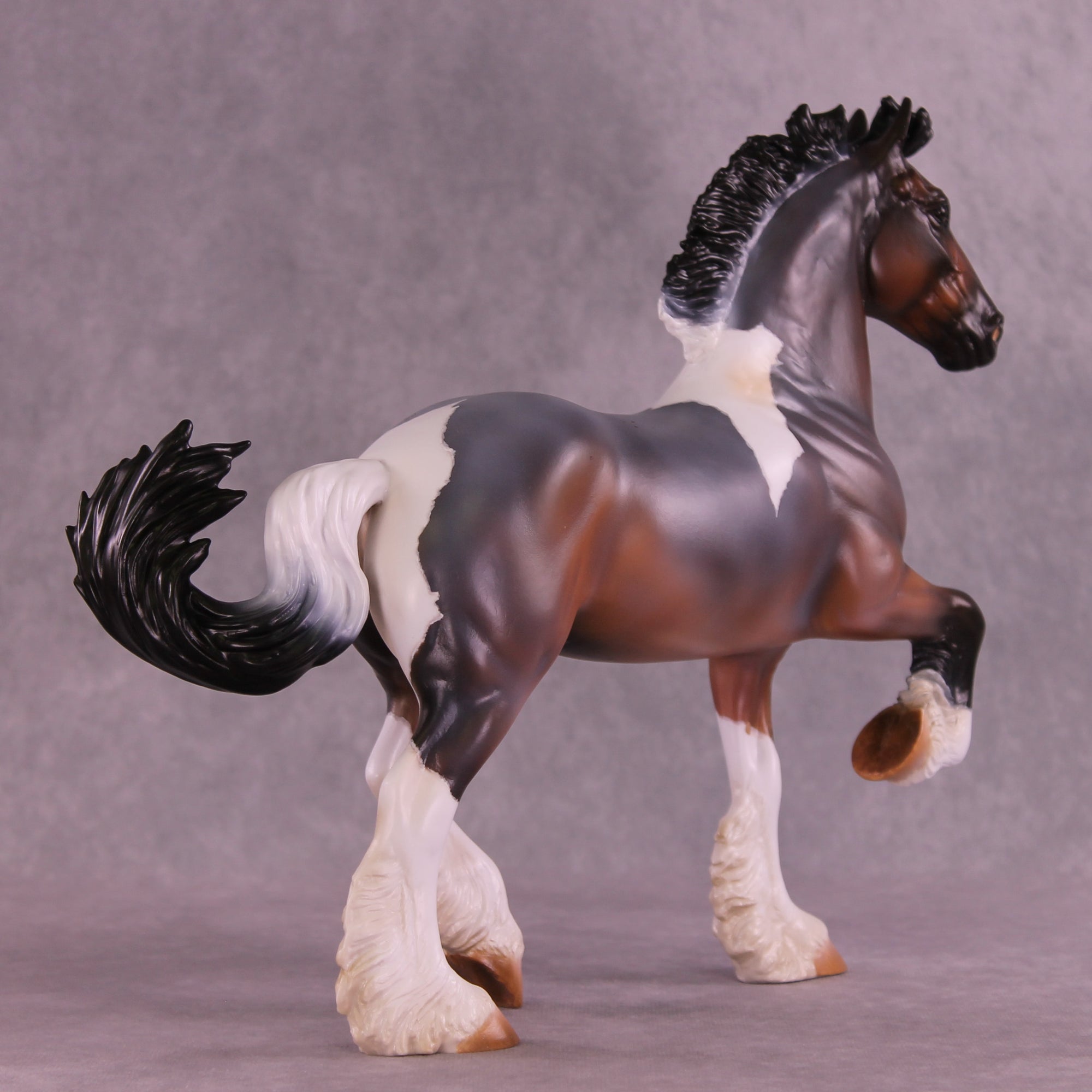 Swanson OOAK FCM Trotting Drafter by Kristen Cermele GS1225