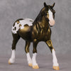 Sway OOAK Gold Appaloosa Pebble Draft By Jamie Adamson HS24