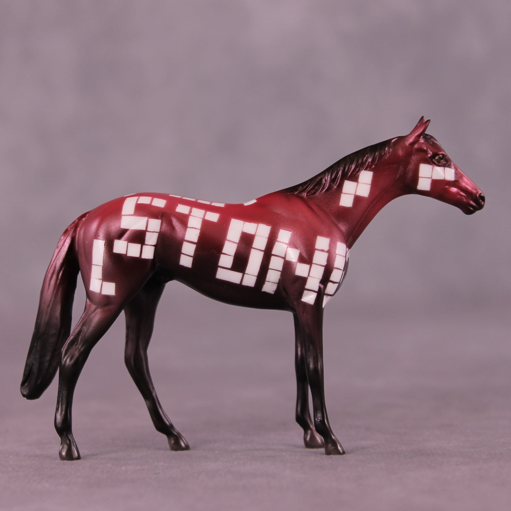 Stone Blocks OOAK Chip Thoroughbred by Kike (Enrique) Duarte SCD25