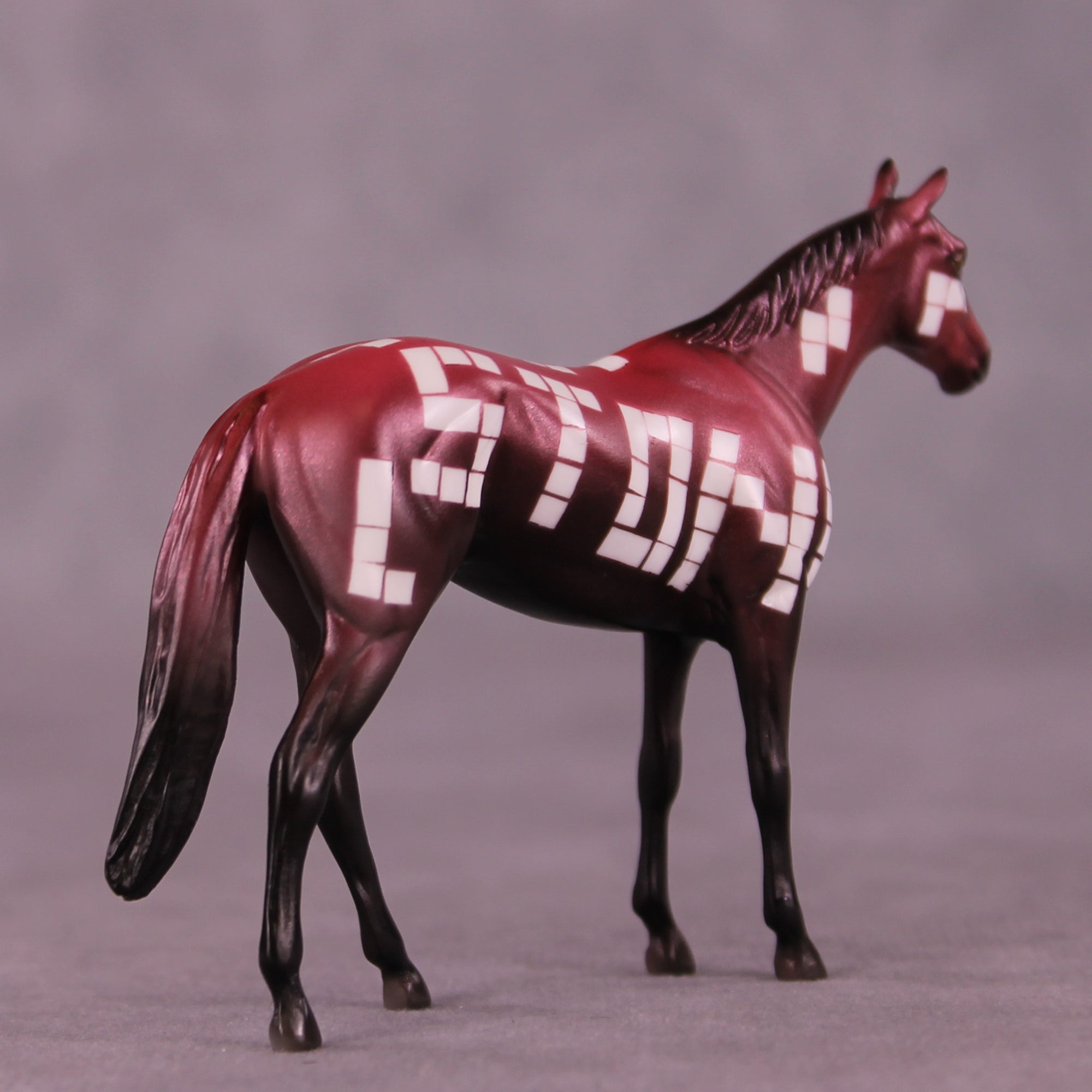 Stone Blocks OOAK Chip Thoroughbred by Kike (Enrique) Duarte SCD25