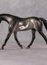 Silver Snow Bear OOAK Dark Blue Roan Overo Pebble Warmblood By Ashley Palmer HS24