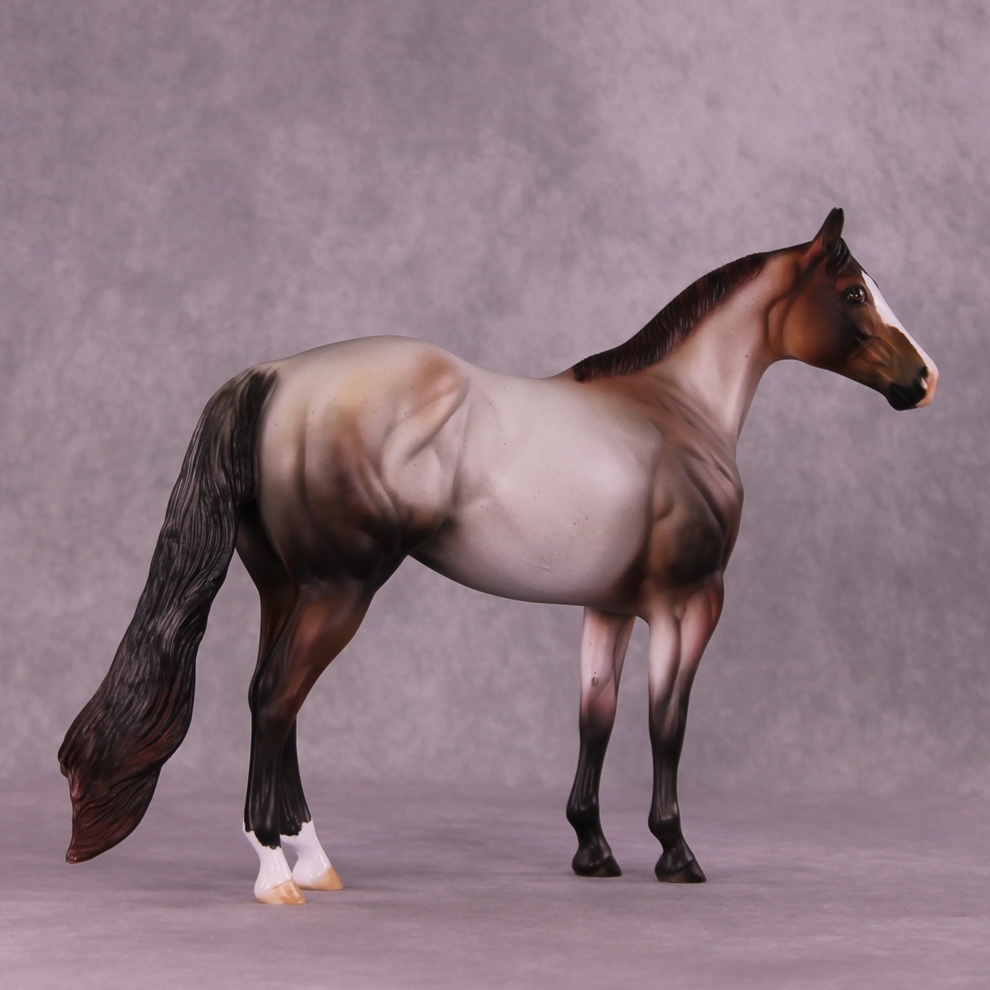 Coco Puff OOAK Ideal Stock Horse by Julie Keim DDOOAKs25
