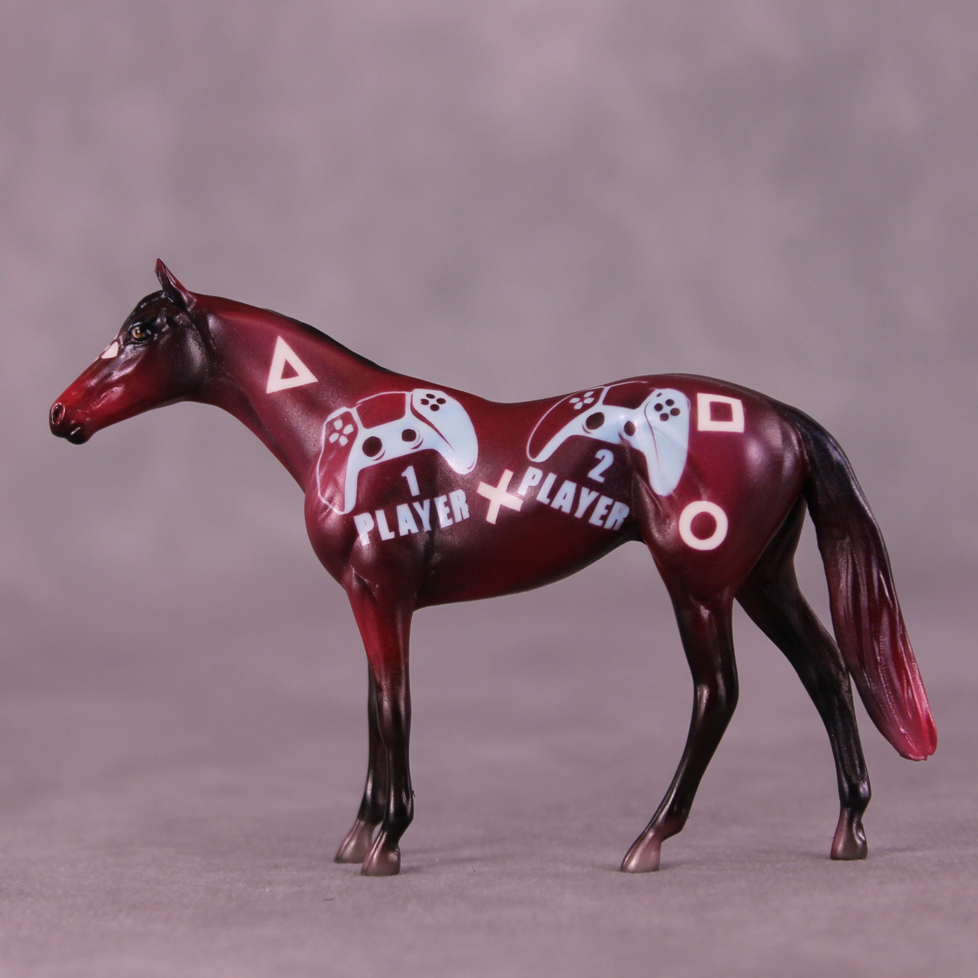 Let's Play OOAK Chip Thoroughbred by Kike (Enrique) Duarte SCD25