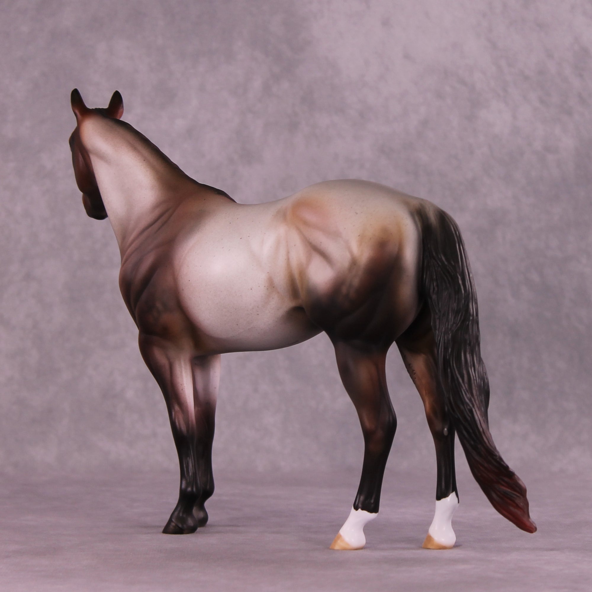 Coco Puff OOAK Ideal Stock Horse by Julie Keim DDOOAKs25
